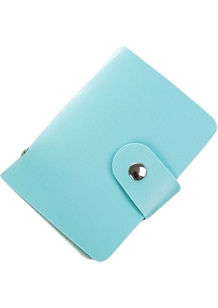 Düz Renk Kredi Kartı Cüzdanı Yaratıcı Vintage Nakit Tutucu Organizatör Vaka Kutusu 24 Kart Paketi Iş Kredi Kartı Tutucu Paketi (Yurt Dışından) indirimleri