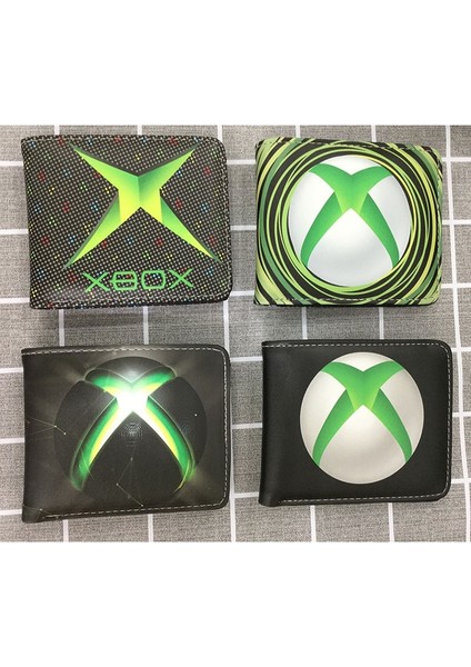 Sıcak Oyun Xbox Cüzdan Ikiye Katlanmış Erkek Kısa Çanta Kimlik Kredi Kartı Tutucu (Yurt Dışından)