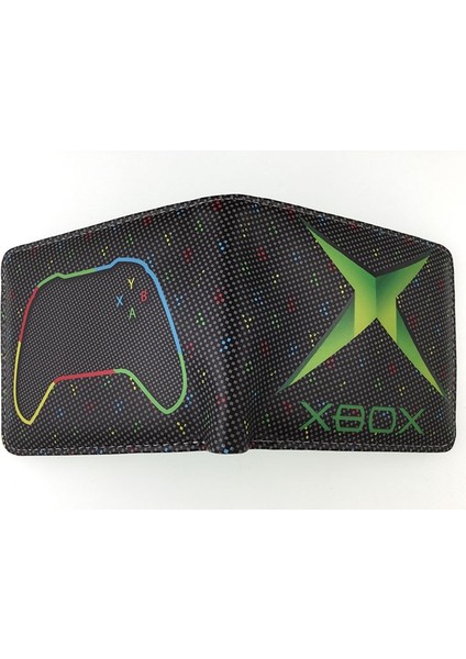 Sıcak Oyun Xbox Cüzdan Ikiye Katlanmış Erkek Kısa Çanta Kimlik Kredi Kartı Tutucu (Yurt Dışından) fırsatları