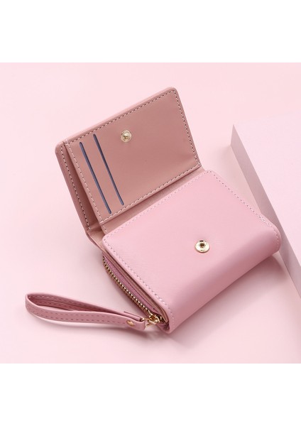 Geestock Kadın Cüzdan Pu Deri Moda Işlemeli Aşk Üç Katlı Küçük Cüzdan Kart Tutucu Çoklu Kart Yuvası Bozuk Para Çantaları (Yurt Dışından) fiyatları