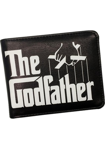 Yeni Varış Godfather Erkek Cüzdan Film The Godfather Kısa Cüzdan Kart Sahibinin Dolar Iyla (Yurt Dışından)