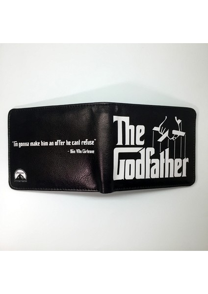 Yeni Varış Godfather Erkek Cüzdan Film The Godfather Kısa Cüzdan Kart Sahibinin Dolar Iyla (Yurt Dışından) modelleri