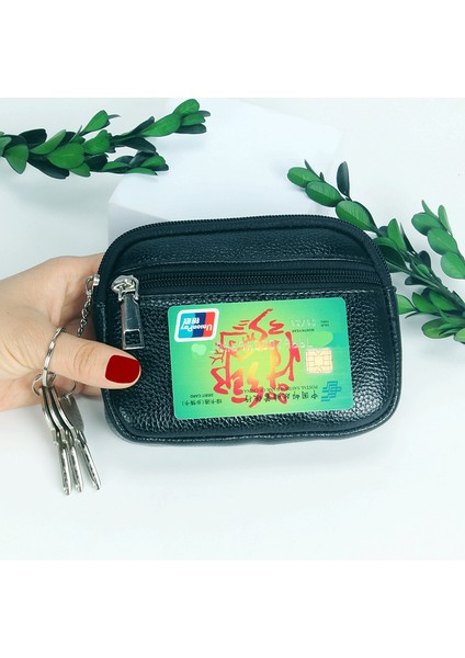 Kadın Mini Cüzdan Pu Deri Kadın Çanta Kart Tutucu Bozuk Para Cüzdanı Kısa Cüzdan Küçük Çanta Fermuar Anahtarlık El Çantası Cüzdan (Yurt Dışından) fırsatları