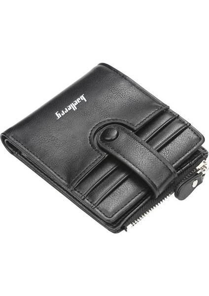 Kısa Cüzdan Tokalı Çoklu Kart Bozuk Para Cüzdanı Basit Ehliyet Kartı Paketi K9103 (Yurt Dışından)