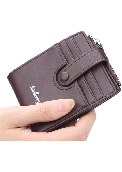 Kısa Cüzdan Tokalı Çoklu Kart Bozuk Para Cüzdanı Basit Ehliyet Kartı Paketi K9103 (Yurt Dışından) fırsatları