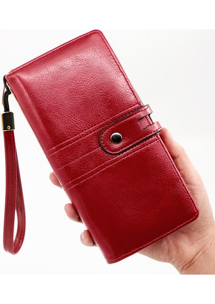 2022 Yeni Kadın Cüzdan Çile Bileklikler Moda Uzun Deri En Kaliteli Kart Tutucu Klasik Kadın Fermuarlı Çanta Cüzdan Kadınlar Için (Yurt Dışından)