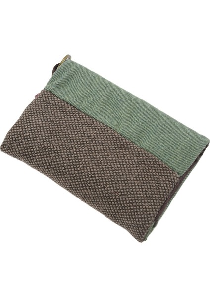 Uni Erkek Kadın Üç Katmanlı Katlanmış Manuel Kanvas Cüzdan Çanta Çoklu Kart Tutucu, Erkek Kız Çok Fonksiyonlu Bozuk Para Cüzdanı (Yurt Dışından) modelleri