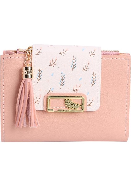Moda Kadın Cüzdan Püskül Küçük Cüzdan Kadınlar Için Mini Bozuk Para Cüzdanı Bayanlar Debriyaj Küçük Cüzdan Kadın Pu Deri Kart Tutucu (Yurt Dışından)