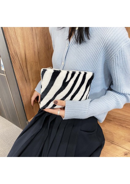 Moda Bilezik Anahtarlık Kart Çanta Deri Püskül Cüzdan Kadın Pu Deri Zebra Inek Baskı Kadınlar Için 2020 Trend (Yurt Dışından) modelleri