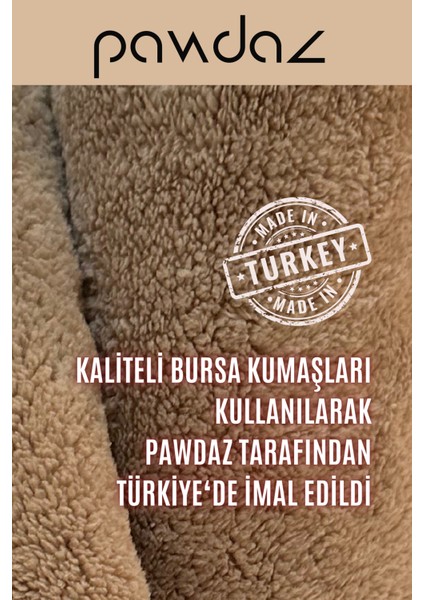 Kedi ve Köpek Battaniyesi - Çift Katlı, Yıkanabilir L