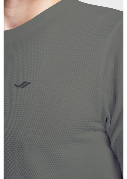 Haki Erkek Kısa Kollu T-Shirt 24S-1298-24B