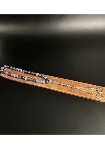 Sodalit 8mm 33LÜK Doğal Taş Tesbih fırsatları