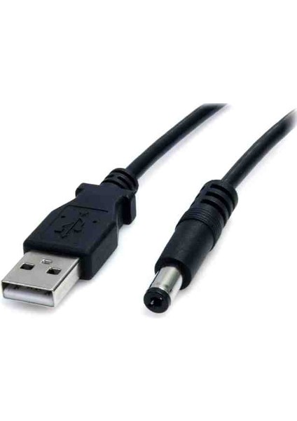 USB 5.5 mm 2.5 mm Kablo USB Standart Uç 10 Adet