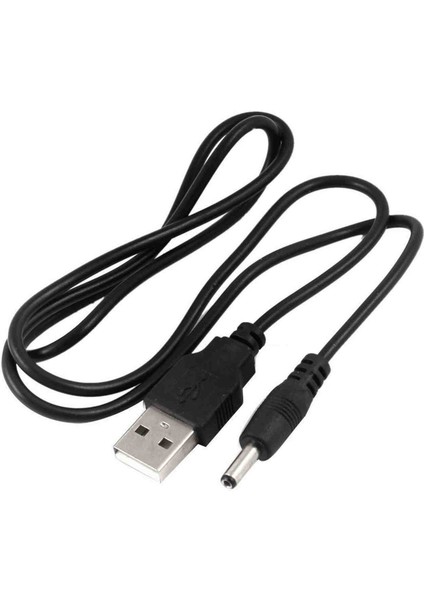 1 Metre USB To 3.5x1.35 mm USB Güç 10 Adet
