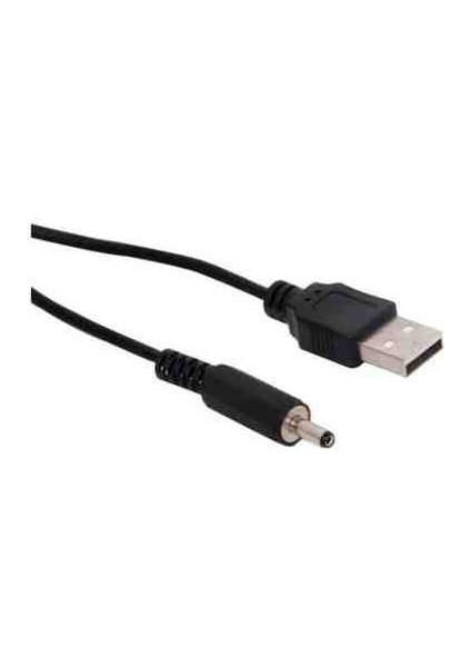 1 Metre USB To 3.5x1.35 mm USB Güç 10 Adet