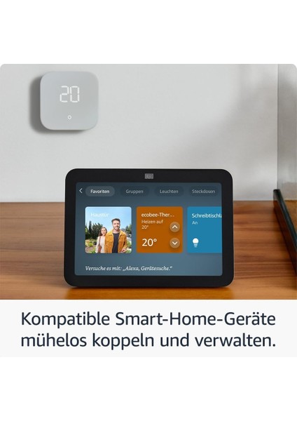 Echo Show 8 3. Nesil Alexa 2023,13 Mp Kamera,3d Ses, Smart Ev Hub