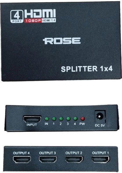 HDMI Splitter 1x4