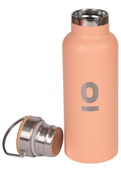 Paslanmaz Çelik Peach Fuzz Metal Suluk 500 ml No:53