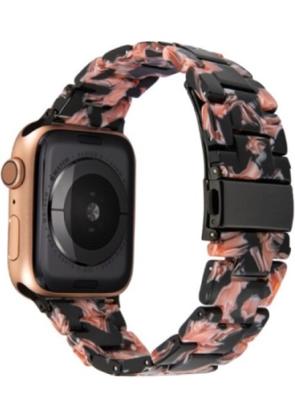Apple Watch(42/44/45/46/49 Mm)Seri Ultra 1/2 10 9 8 7 6 Se 5 4 3 2 Pimli Ayarlanabilir Doğal Reçine Kordon fiyatları
