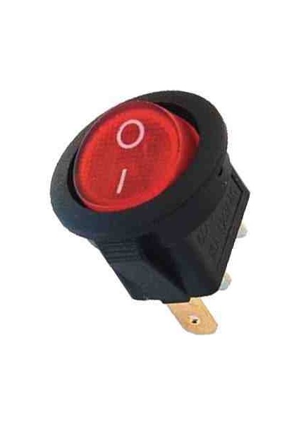 IC-131 Yuvarlak Işıklı Anahtar 100 Adet