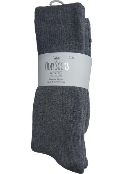 Olay Socks Thermal Tıghts Havlu Külotlu Çocuk Çorap