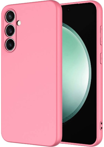 Samsung Galaxy S23 Fe ile Uyumlu Kılıf Pembe