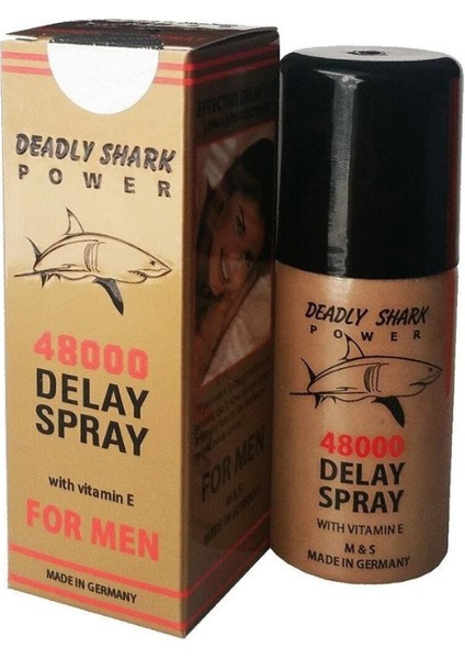 Deadlyshark Power 48000 Gecıktici Sprey