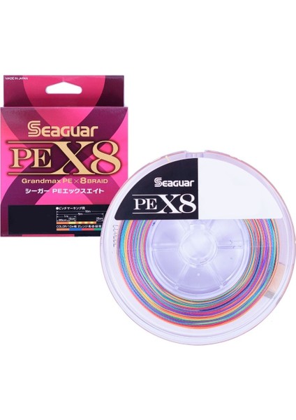 Pe X8 Grandmax 8 Örgü Spin Ip Misina 150MT Multi Color modelleri