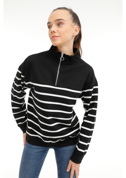 Wl Rayne Çzg 16GCX105 3pr Siyah Kadın Sweatshirt