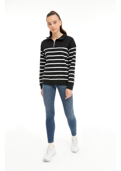 Wl Rayne Çzg 16GCX105 3pr Siyah Kadın Sweatshirt