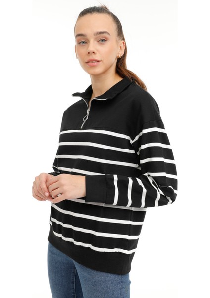 Wl Rayne Çzg 16GCX105 3pr Siyah Kadın Sweatshirt