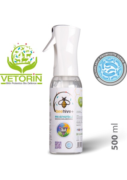 Bee Hıve Probiyotikli Arı Kovan Solüsyonu 500 ml