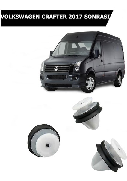 Nvr Volkswagen Crafter Kapı Döşeme Klipsi 100 Adetli Paket 9341PF