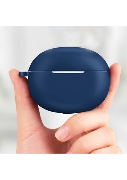 Realme Buds T100 Tws ile Uyumlu Kulaklık Kılıf Silikon Toz ve Kirden Koruyan Kulaklık Kılıfı