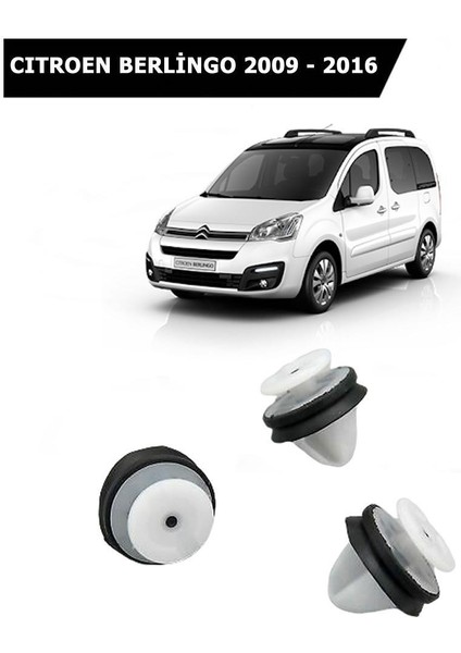 Nvr Cıtroen Berlingo Kapı Döşeme Klipsi 100 Adetli Paket 9341PF