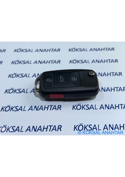 Volkswagen Touareg 4 Tuşlu Panik Butonlu Kumanda Kabı modelleri