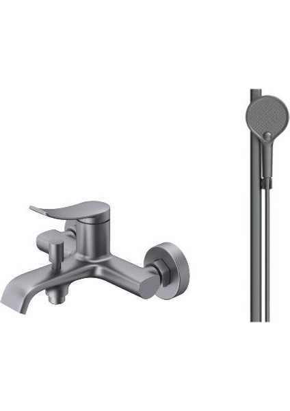 Lua Banyo Bataryası ve Sürgülü Duş Seti LU2500GR+SH435