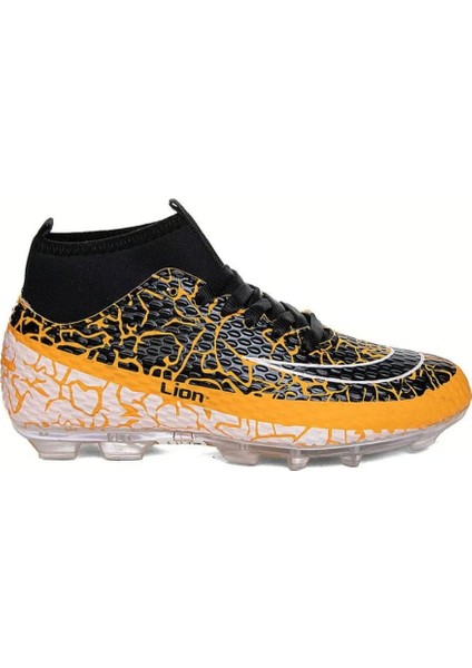 Superfly Çoraplı Erkek Çocuk Dişli Bilekli Krampon Futbol Ayakkabısı