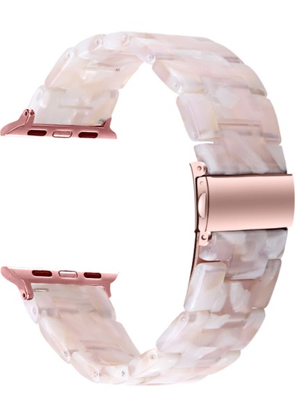 Apple Watch(42/44/45/46/49 Mm)Seri Ultra 1/2 10 9 8 7 6 Se 5 4 3 2 Pimli Ayarlanabilir Doğal Reçine Kordon fiyatları
