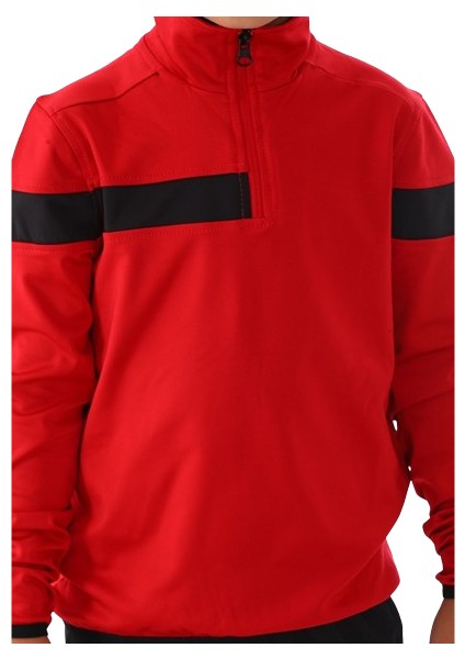 Çocuk Eşofman Takımı, Yarım Fermuar, Dalgıç Kumaş, K0162 indirimleri