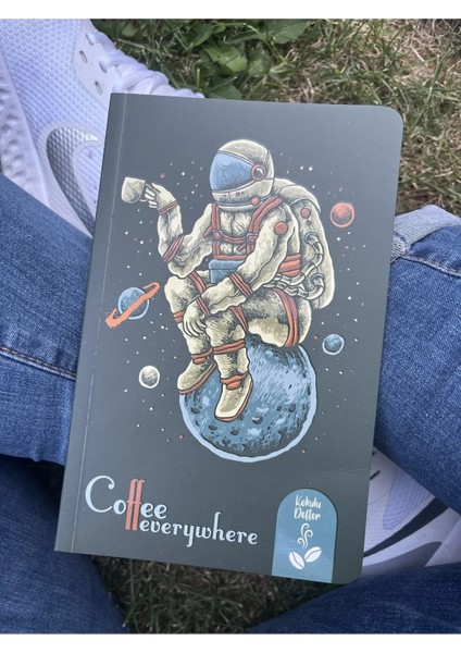 Astronot Temalı Kokulu Defter