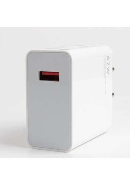 67W Orjinal USB Adaptör ve 1m USB Typec Kablo Şarj Seti