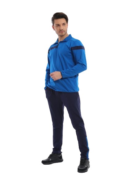 Çocuk Eşofman Takımı, Yarım Fermuar, Dalgıç Kumaş, K0163
