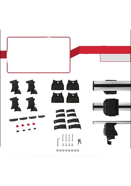 Mazda Cx-9 Araca Özel Oluksuz Tavan Çitası 2016 2017 2018 2019 2020 2021 2022 2023 fırsatları