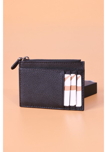 853 Hakiki Deri Slim Kartlık