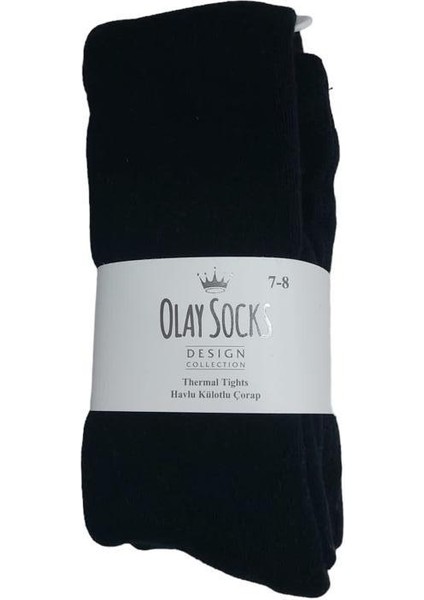 Olay Socks Thermal Tıghts Havlu Külotlu Çocuk Çorap