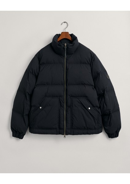 Erkek Siyah Relaxed Fit Dik Yaka Düz Mont 7006367.19 modelleri