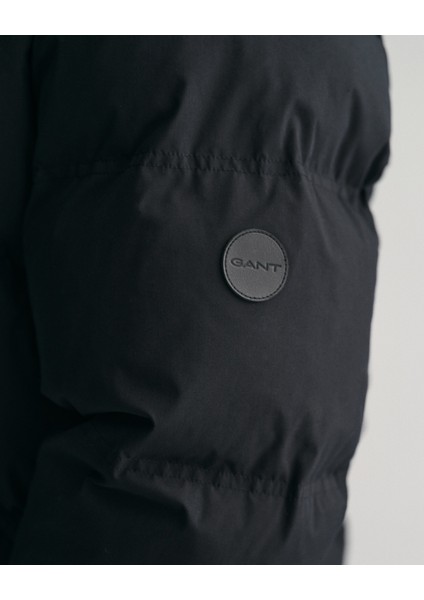 Erkek Siyah Relaxed Fit Dik Yaka Düz Mont 7006367.19 fırsatları