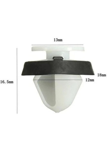 Nvr Seat Toledo Kapı Döşeme Klipsi 100 Adetli Paket 9341PF