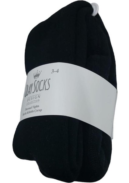 Olay Socks Thermal Tıghts Havlu Külotlu Çocuk Çorap